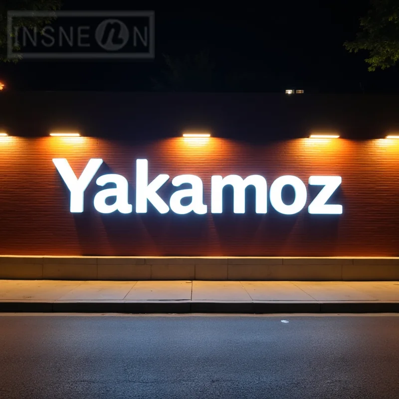 Custom LED Light Up Frontlit 3D Metal Sign For Storefront Business Outdoor Waterproof Illuminated Signage