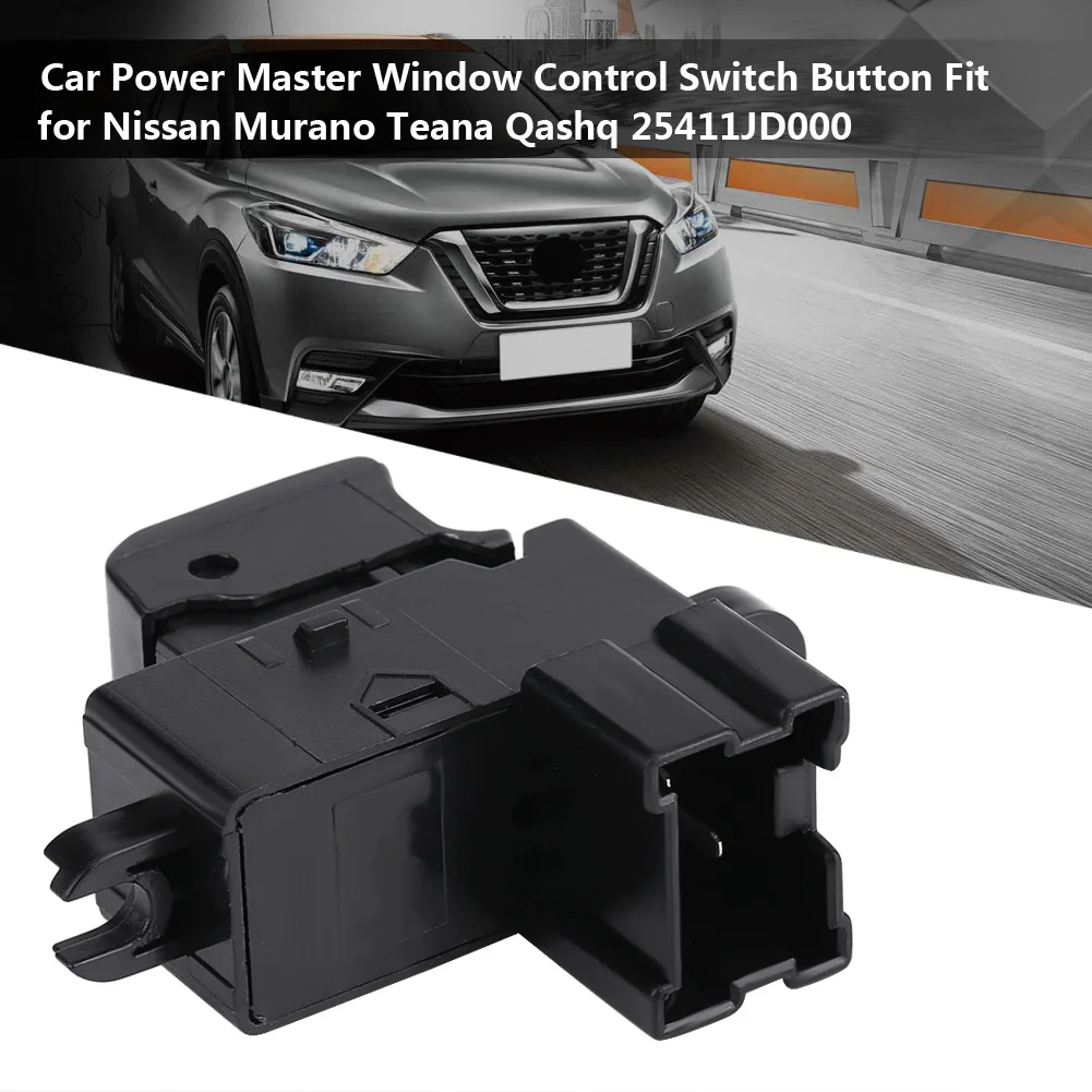 Car Power Master Window Control Switch Button Fit For Nissan Murano Teana Qashq 25411JD000