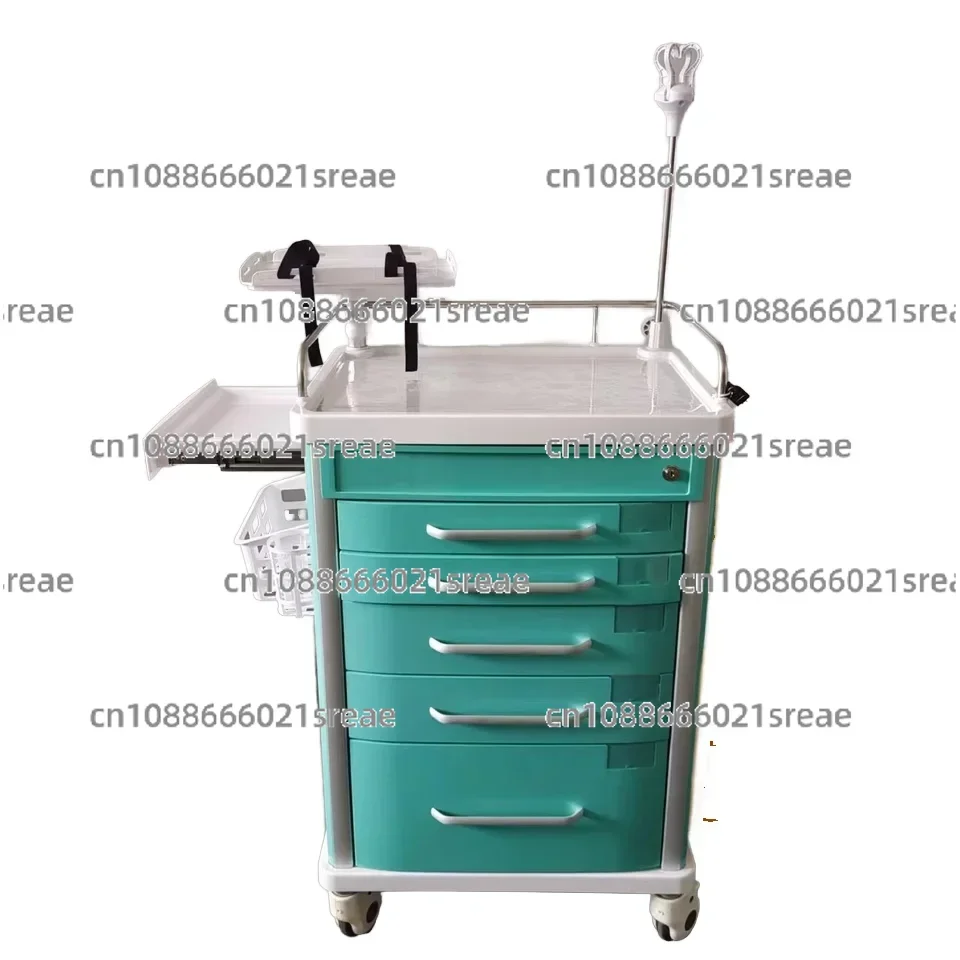 

High Capacity Hospital Emergency Trolley Cart Wholesale Customizable Metal Trolley