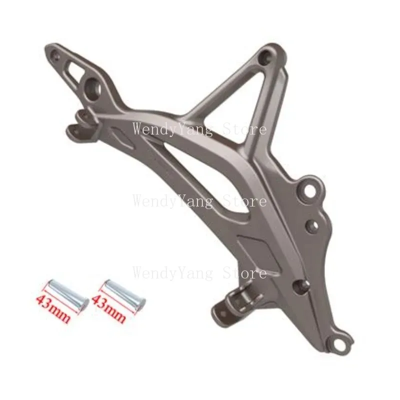 New Left  Right Aluminum Alloy Foot Pedal Triangular Bracket for ZONTES 310-R 310-T 310-X 310T 310R 310X 310R1 310X2 310T2