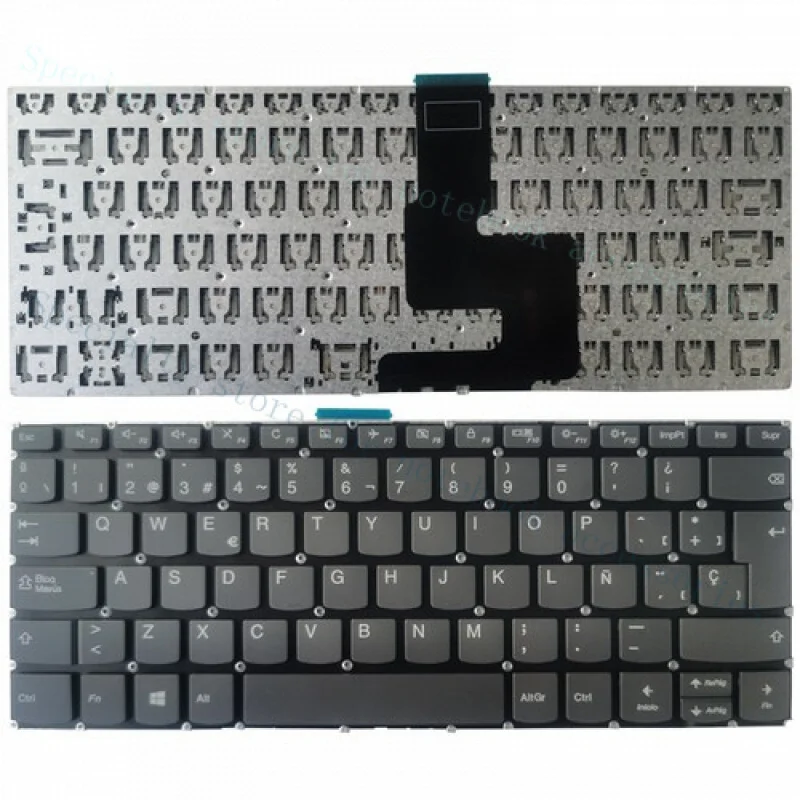 

A++Laptop New Spanish Keyboard for Lenovo IdeaPad V130-14 V130-14IGM V130-14IKB