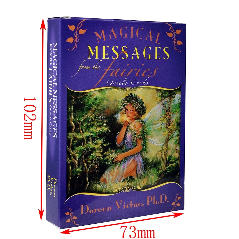 In 2022New Oracle Decks.Messages From The Fairies Oracle CardsSupport Wholesale Factory Made Doreen Virtue