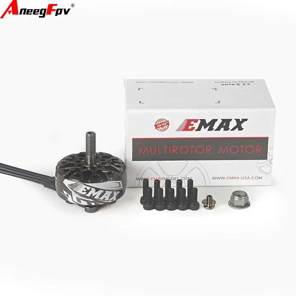 

4PCS EMAX ECOIII 2808 1300KV 1500KV 3-6S Brushless Motor Compatible 6-7inch Propellers for 7inch RC FPV Racing Drone