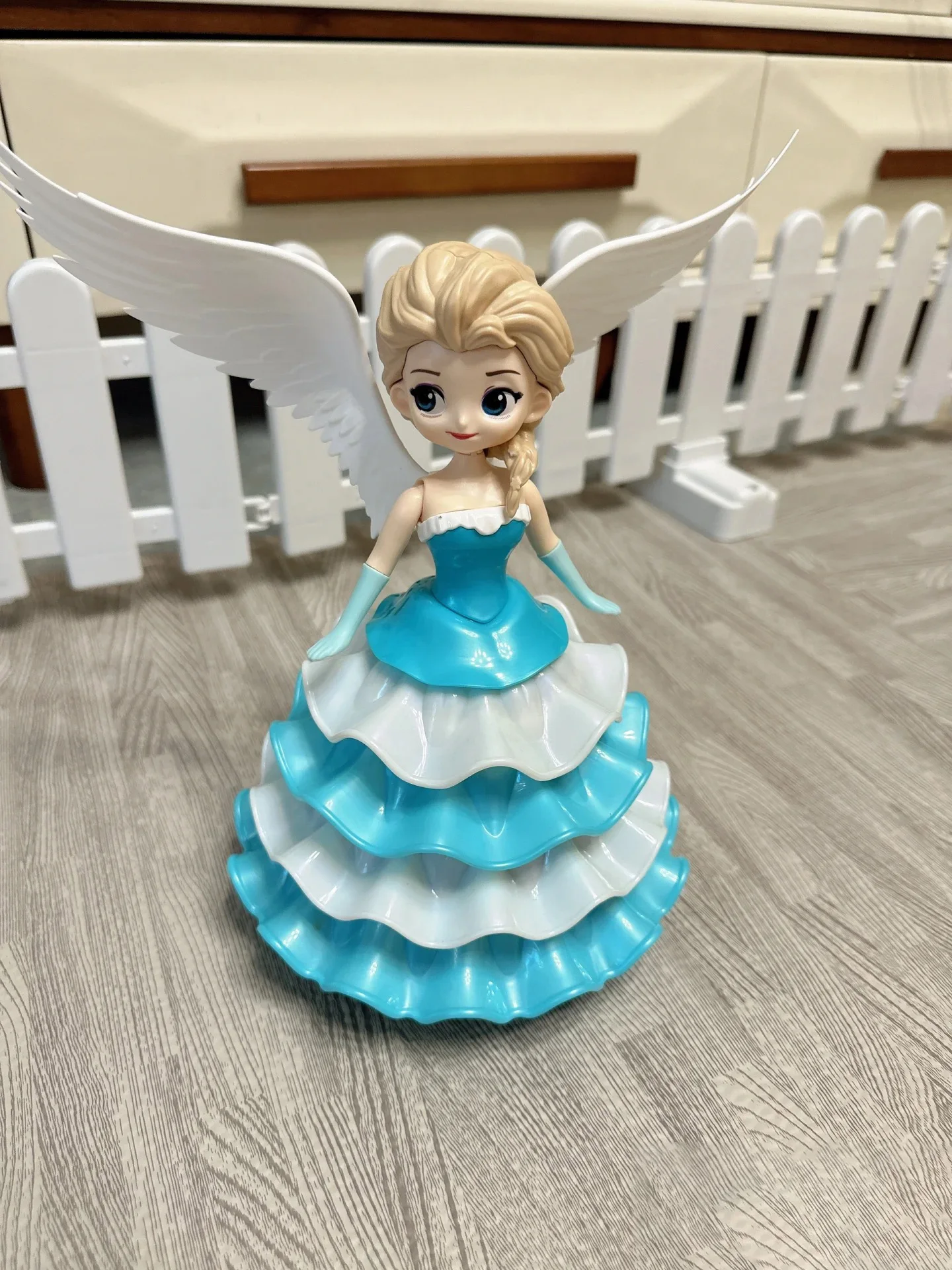 

Kawaii Dancing Princess Doll Spinning with Colorful Lights Music Electric Toy Perfect Gift for Girls