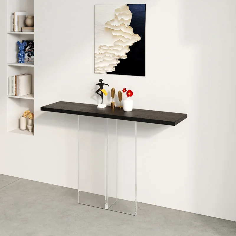 

Storage Modern Console Table Minimalist Space Saving Vintage Premium Entryways Table Elegant Luxury Muebles Home Furniture