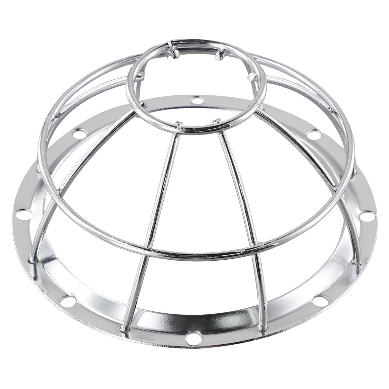 Ceiling-Mounted Fire Detector Cover with Sprinkler Cage Bracket for Alarms and Heat Sensors in Corridors and Hallways
