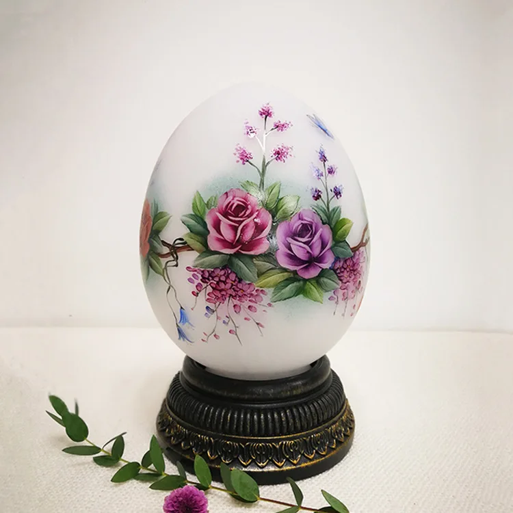 Hand-painted Lamp, Warm Night Light, Bedroom Bedside Creative Desk Lamp, Moving Gift, Wedding Gift