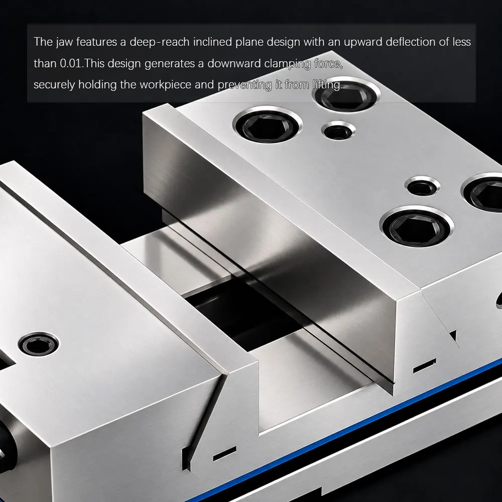 Precision Vise 7inch GT175x300 Special Vise For Precision Combination Flat Jaw Milling Machine For CNC Machining Center Lathe