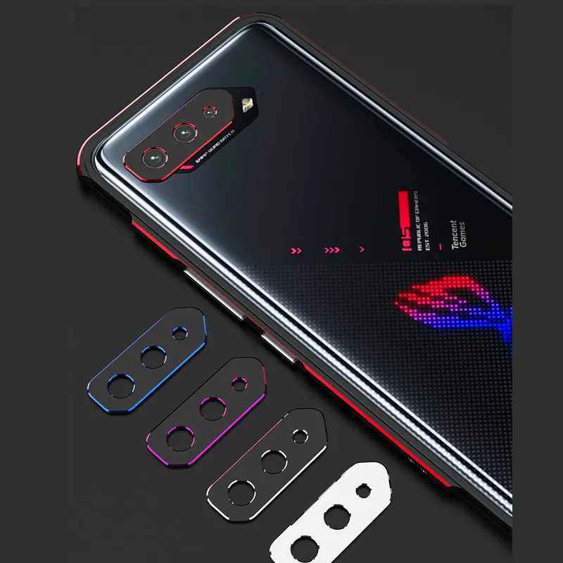 Metal Bumper Case For ASUS ROG 3 5 6 Pro Game cover Frame Slim Cover phone case+ carmera Protector