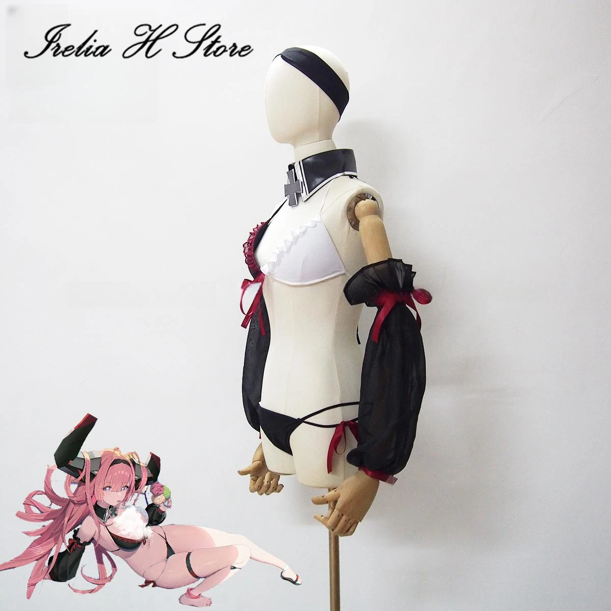 Irelia H Store Custom size Azur Lane KMS Prinz Rupprecht Cosplay Costumes Prinz Rupprecht Sexy bikini Female Halloween Costumes