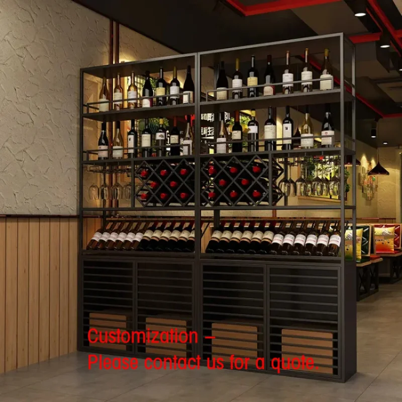 custom.High Quality Stainless Steel Modern Luxury Wine Cooler Cabinet Glass Cooling Wine Display Hom