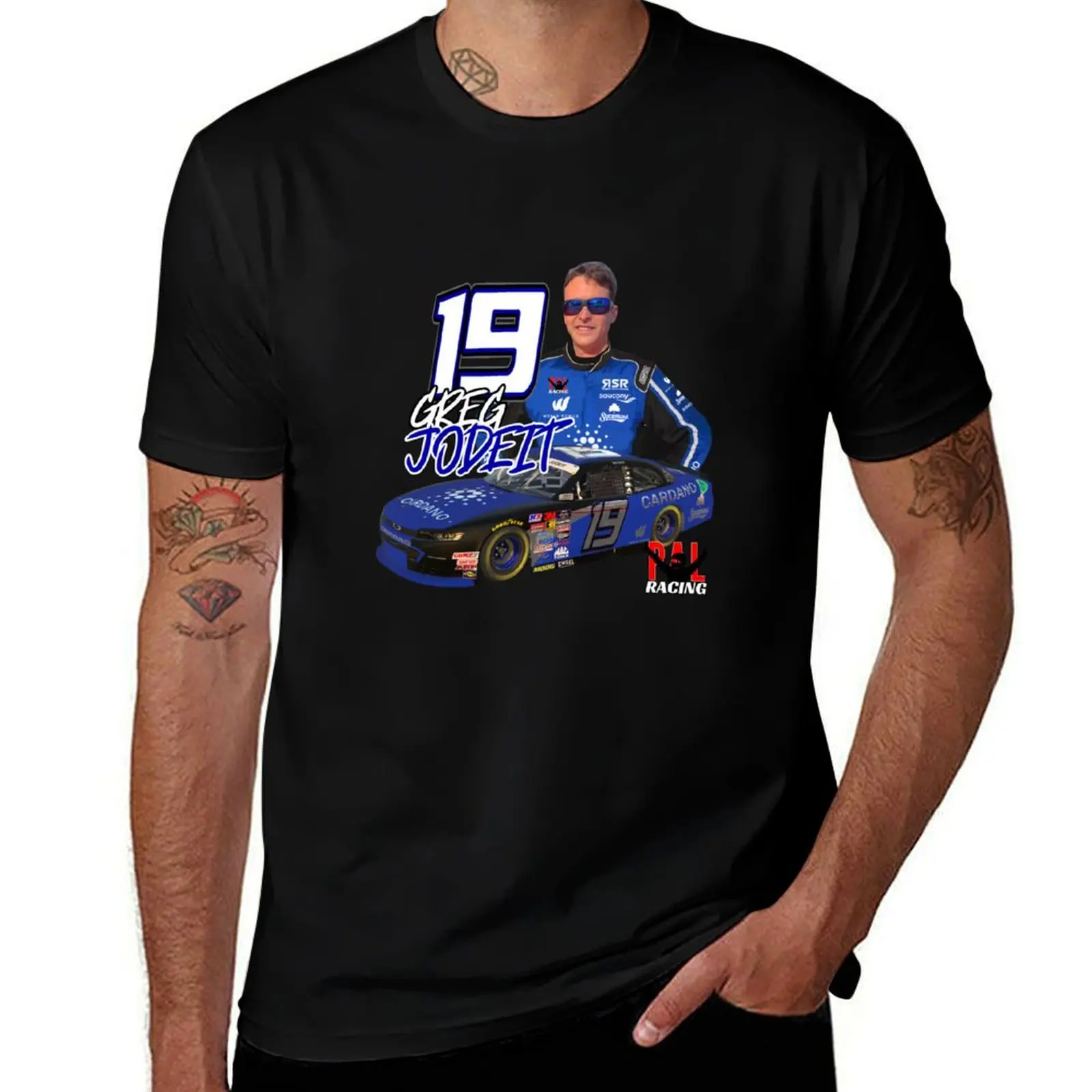 

Greg Jodeit PALracing T-Shirt summer 2025 basketball graphic tees man clothes T-shirts man mens big and tall t shirts