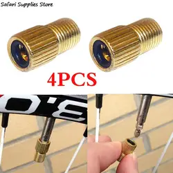 4Pcs/Set Converter Bicycle Bike Tire Valve Adapter Tube Pump Tool Cycling Bicycle Pump Accessories