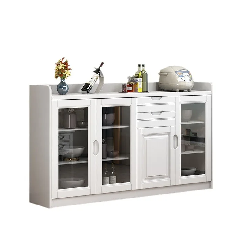 

Solid wood, side cabinet, low cabinet, dining room, wine against the wall, living room