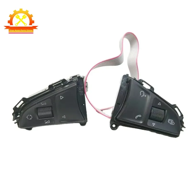 5E0 919 719 A 5E0919719 Multi Function Buttons Steering Wheel Fit For Octavia 3 Fabia 3 Superb Yeti