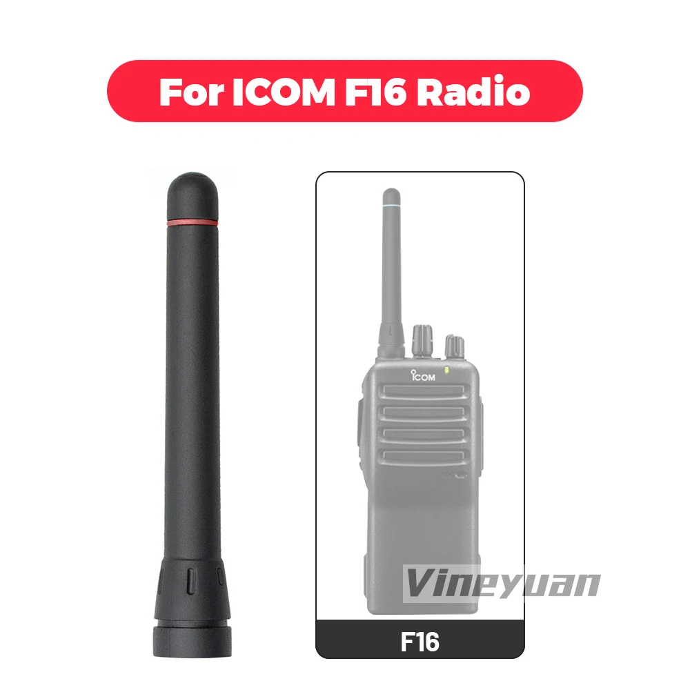 F16 VHF 136-174mhz Antenna  for ICOM C-F3 F11 F14 F15 F16 F33 F34 F70 IC-F3000 IC-F3020 IC-F3101 VHF Radio