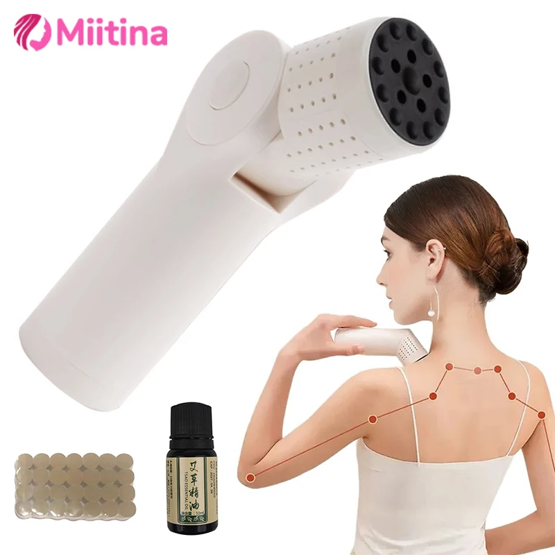 Moxibustion Scraping Massager Warm Body Massage Health Preservation Meridian Relieve Pain Scrap Board Beauty Health Protection