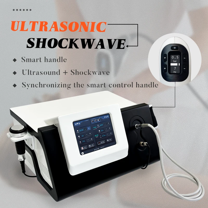 Advanced 2 in 1 Ultrasonic shock wave machine for pain relief physical shock wave therapy machine for erectile dysfunction