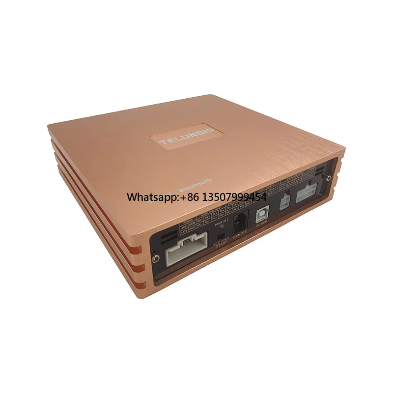

Professional 8-Channel 12V Car Amplifier TD-680S 8*25W Power Class AB DSP Subwoofer Audio Crossovers 20Hz-20kHz Frequency