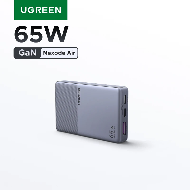 【ultra-slim】ugreen-nexode-air-65w-gan-charger-pd30-qc40-pps-for-macbook-pro-air-laptop-iphone-17-16-samsung-s26-ipad-tablet