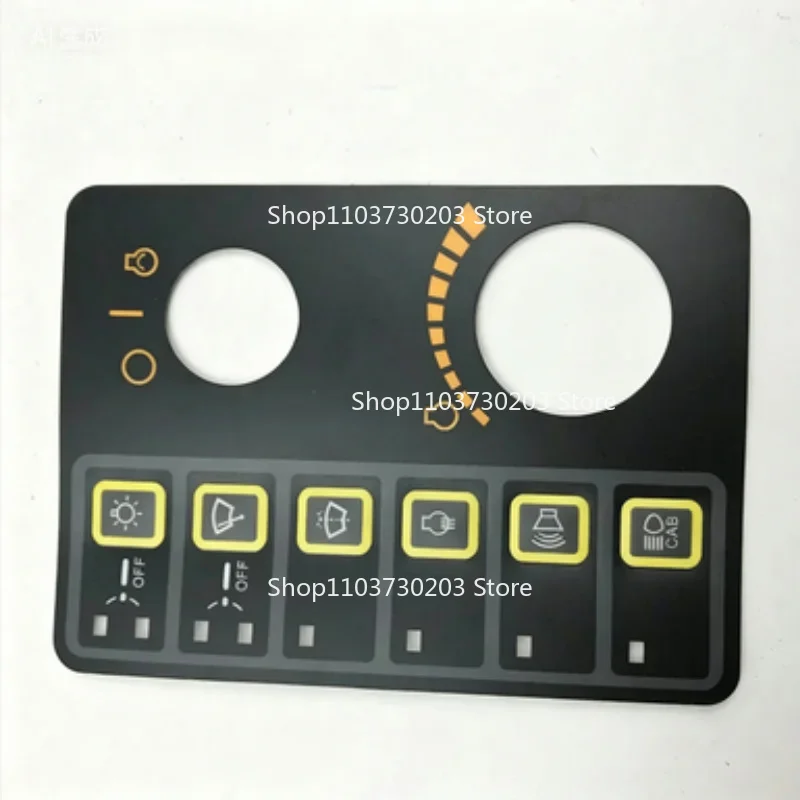 Air Conditioning Control Panel Sticker Excavator Accessories Fit for 200 215 225 265 305 7 Series