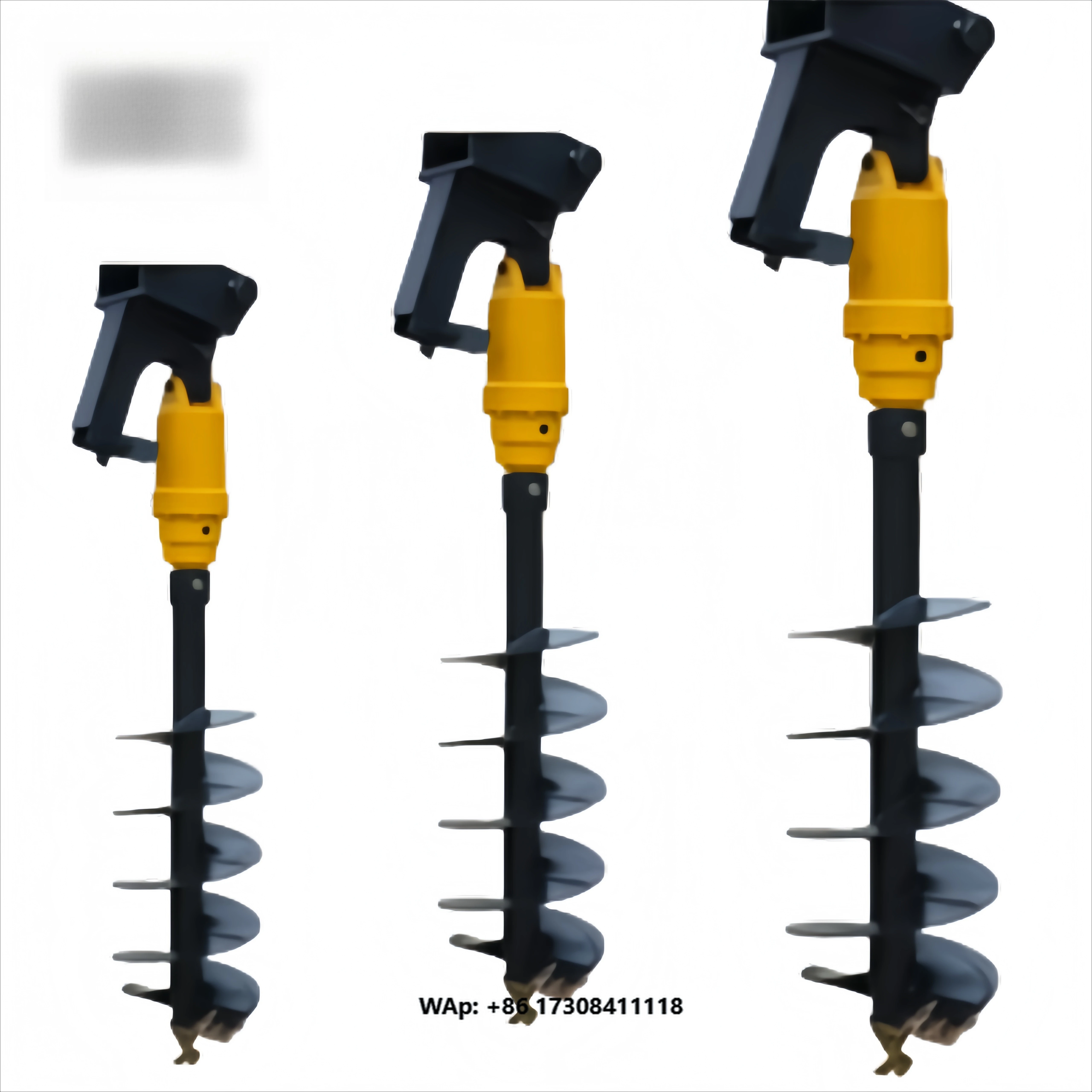 TEDY Hydraulic Auger Drive Earth Auger Post Hole Digger  for Excavator Tractor Crane BackhoeMini Skid Steer