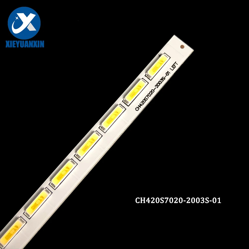 542Mm 3V 1W Led Tv Lampu Latar Strip Bar untuk Skyworth 42 Inci CH420S7020-2003S-01 4 Buah/Set Perbaikan Tv Lh42g