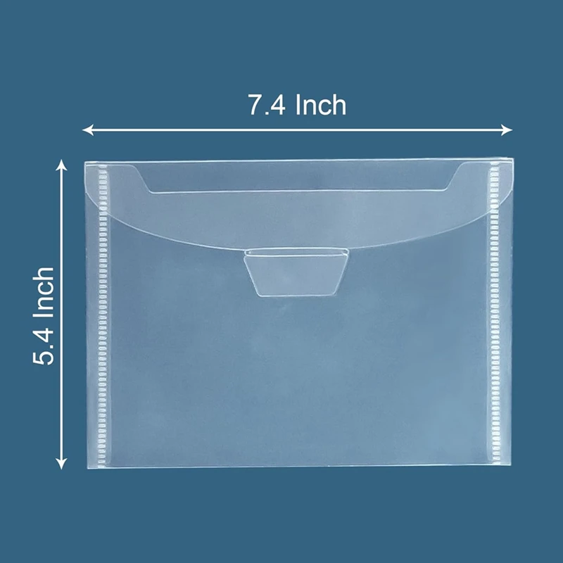 

Stamp and Die Storage Pockets Reusable Storage Transparent CJAS