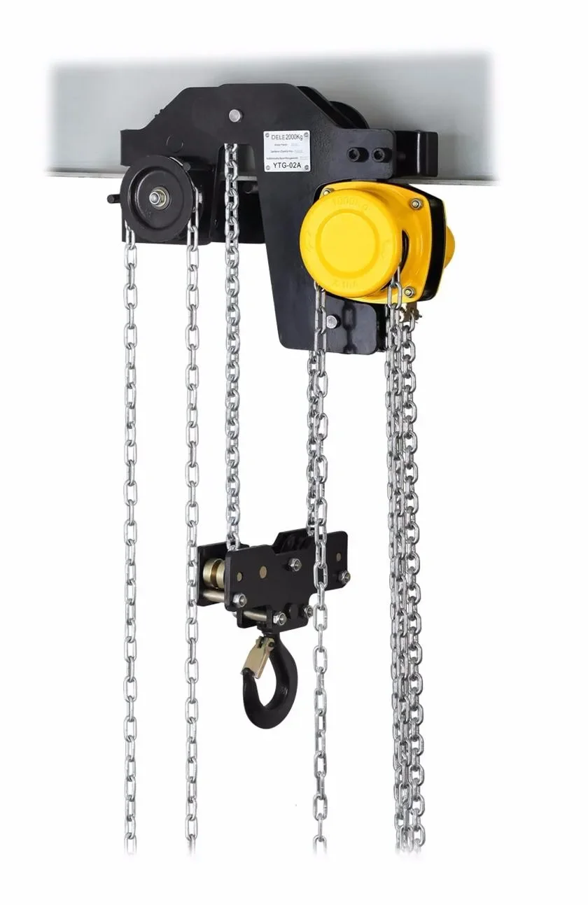2ton Gear Trolley Lifting Hand Chain Block Hoist