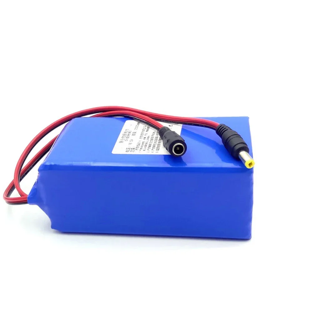 1-8PCS customize voltage 14V 14.6V 18V 18. V5 21V 10000mAh battery with BMS for Laptop projector +18.5V charger