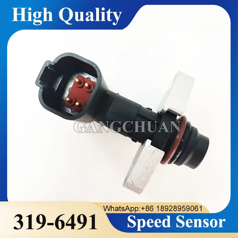 High Quality Excavator Rotary Speed Sensor 183-4584  319-6491 for D5G D6K 1834584 3196491