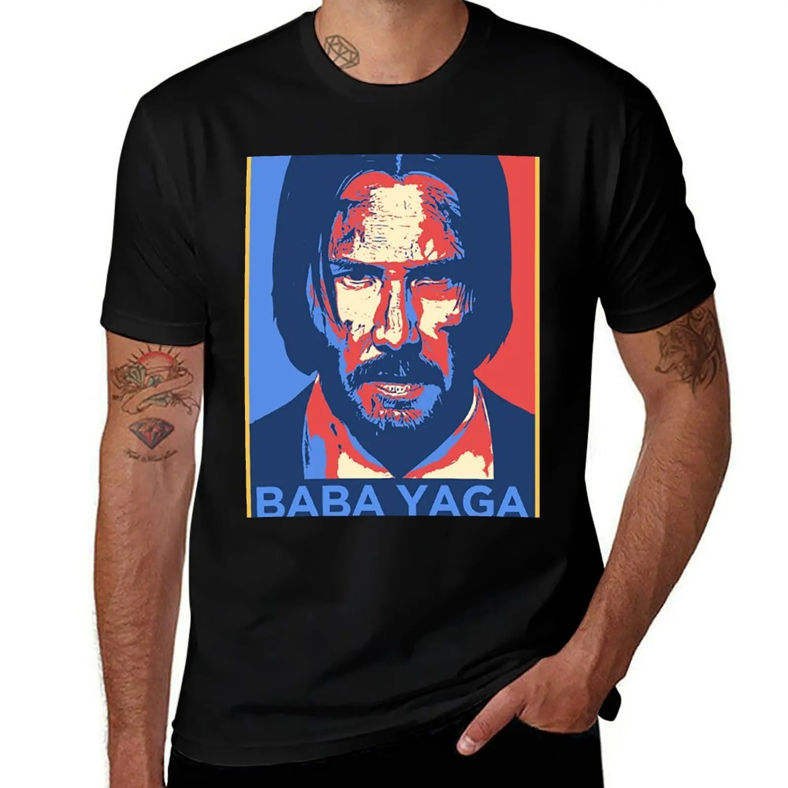

Yaga Baba T-Shirt Large Size Loose Casual Tee