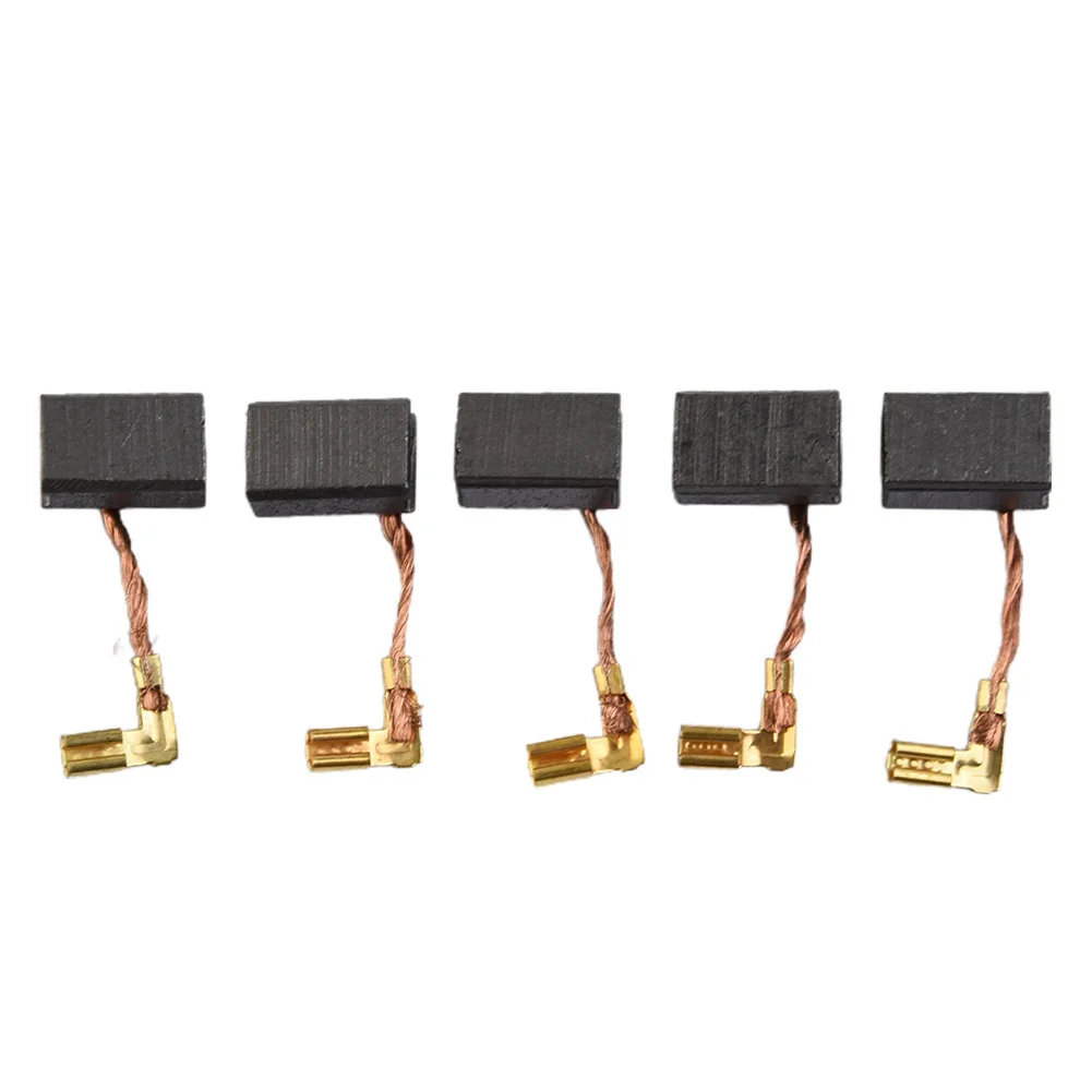 มอเตอร์แปรงแปรงคาร์บอน 5pcs 6x9x14 มม.อุปกรณ์เสริม CB325/459/303/419/203/85 สําหรับเครื่องบดมุม GA 5030 ยี่ห้อใหม่