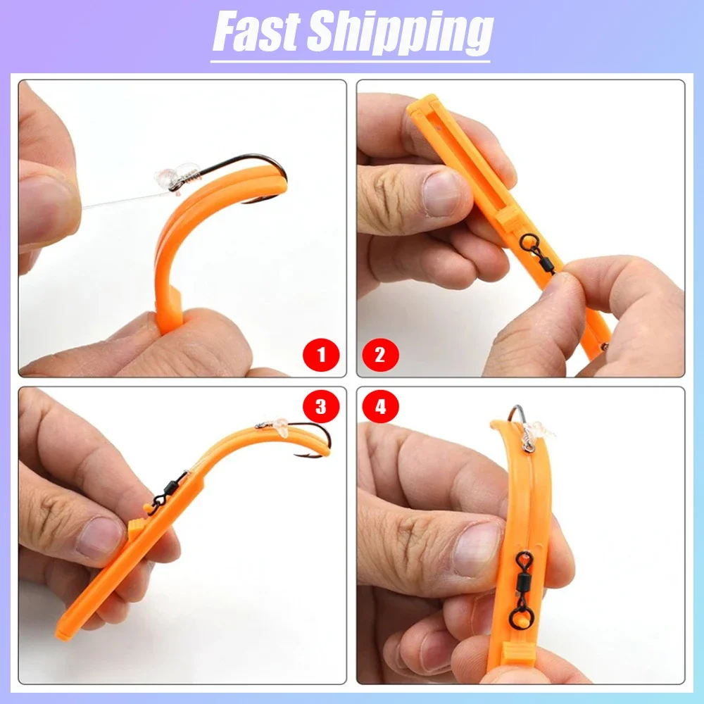 

1pc Carp Fishing Line Chod Rig Fixed Tool Fishing Hook Chod Beads Zig Rig Safety System Fishing Tackle Tool Accessories