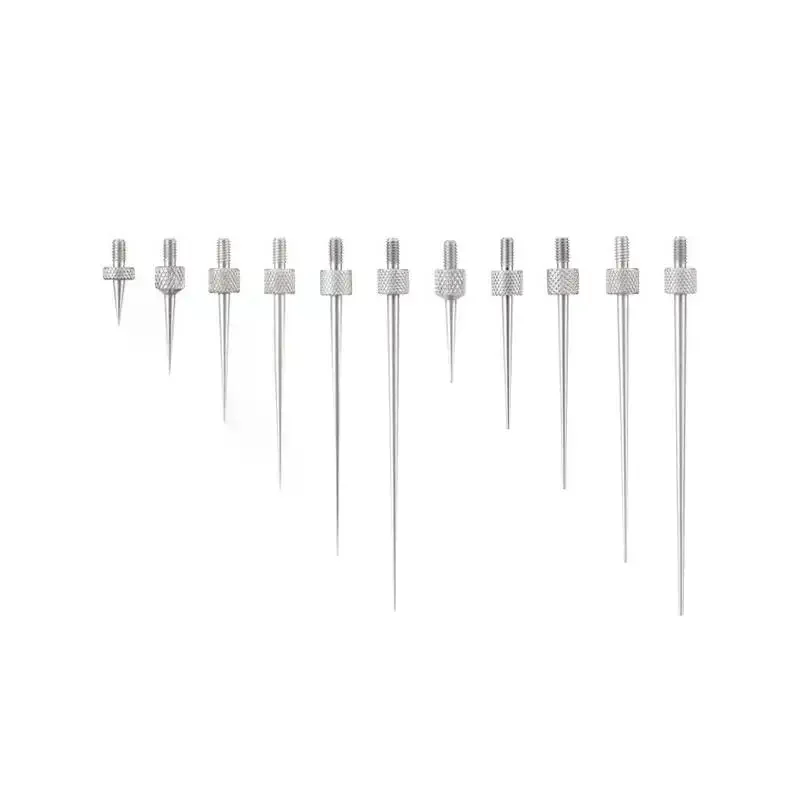 M2.5 Thread Needle Diameter HSS Dial Test Indicator Contact Point Pointed Needle Dial Indicator Tool Parts 45degree - view 4