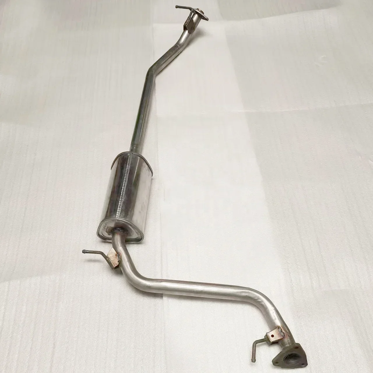 Direct Fit Exhaust Pipes Universal Polished Stainless Steel for Honda FIT Car Exhaust  Pipes
