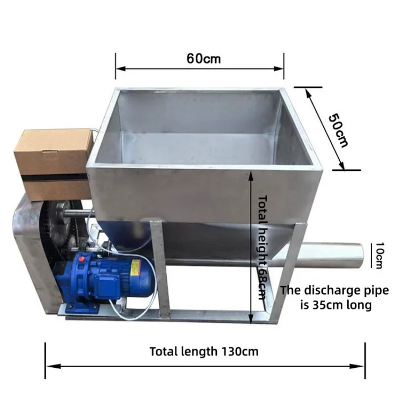 Spiral Feeding Machine Speed-regulated Conveying Feeder Granular Material Automatic Feeding Spiral Feeding Machine