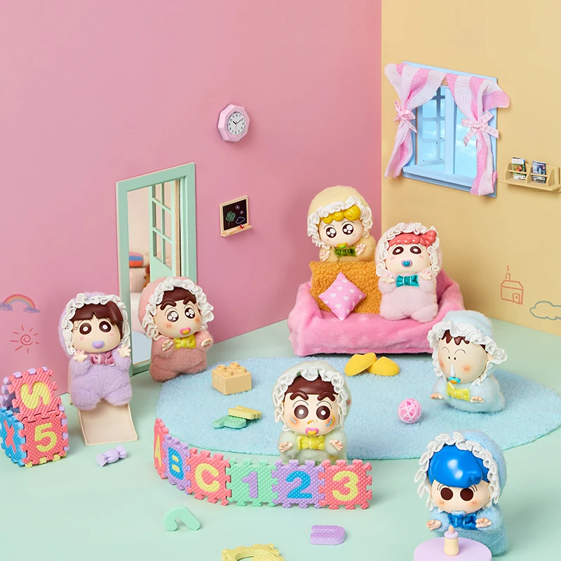 

【Предпродажа】Оригинальный карандаш Шин-Чан, детская серия, виниловый плюшевый кулон, глухая коробка, милый подарок, модная игрушка, коллекционная сумка, очаровательный декор