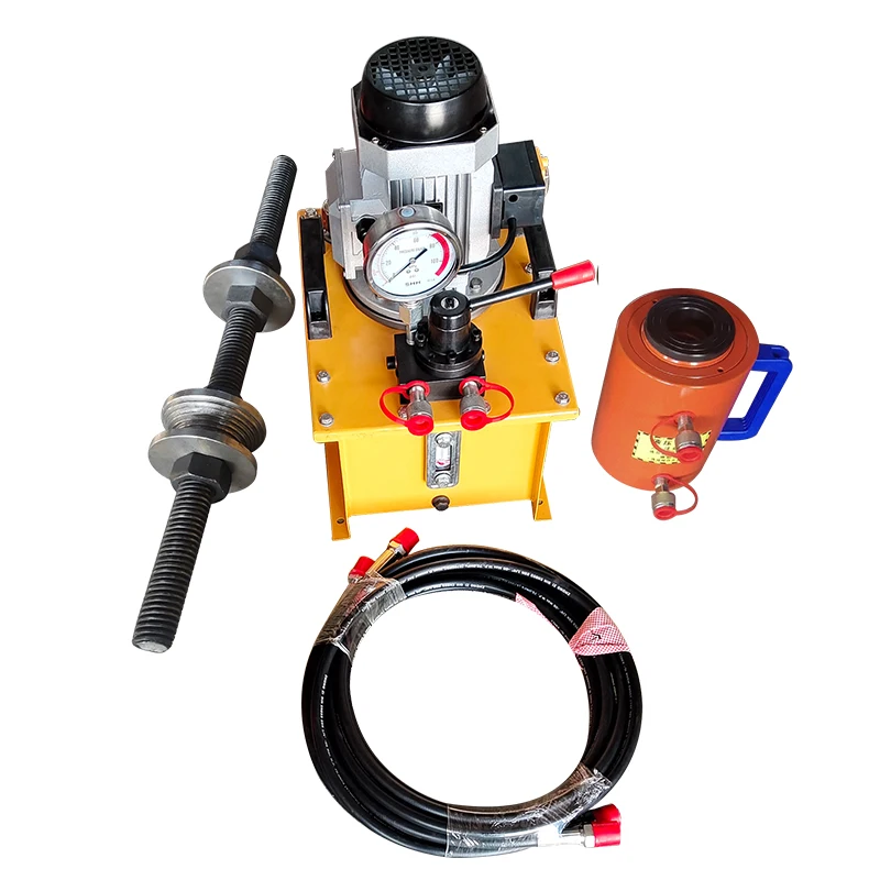 Cylinder pressure sleeve pressure chain integrated machine excavator pressure chain pin machine