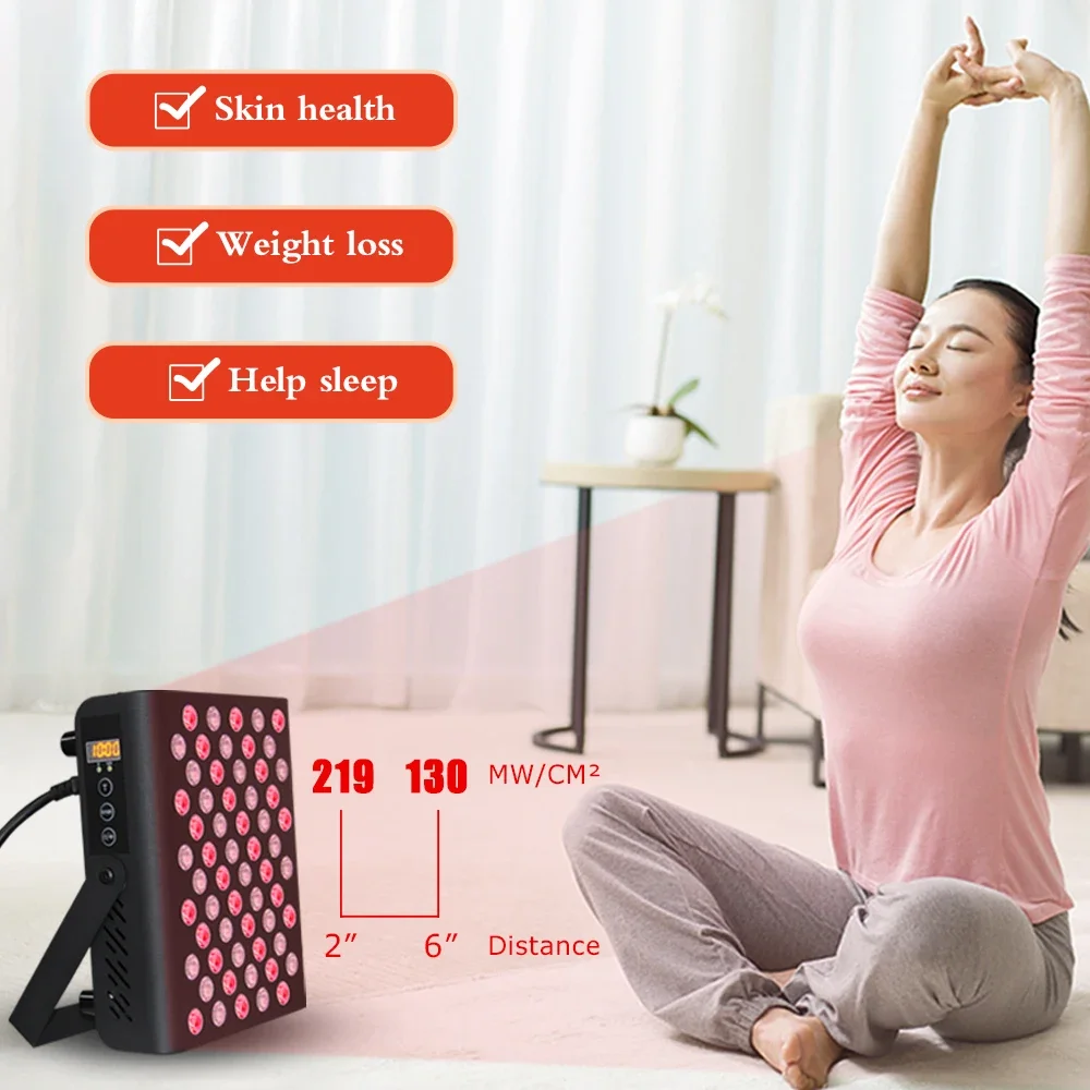 Led Light Panels Home And Salon Parlor Use Beauty Care Red Light Therapy Pads Warranty No Flicker Portable Nir Led Therapy