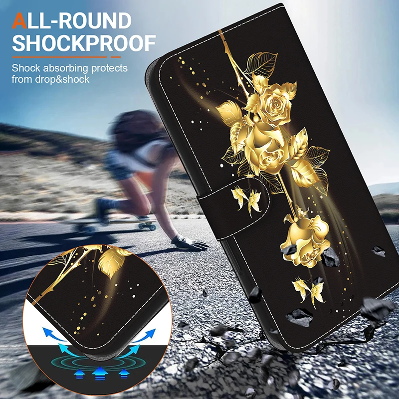 Magnetic Leather Phone Case For Huawei Nova 14 Pro 14 Ultra Flip Painted Pattern Wallet Case