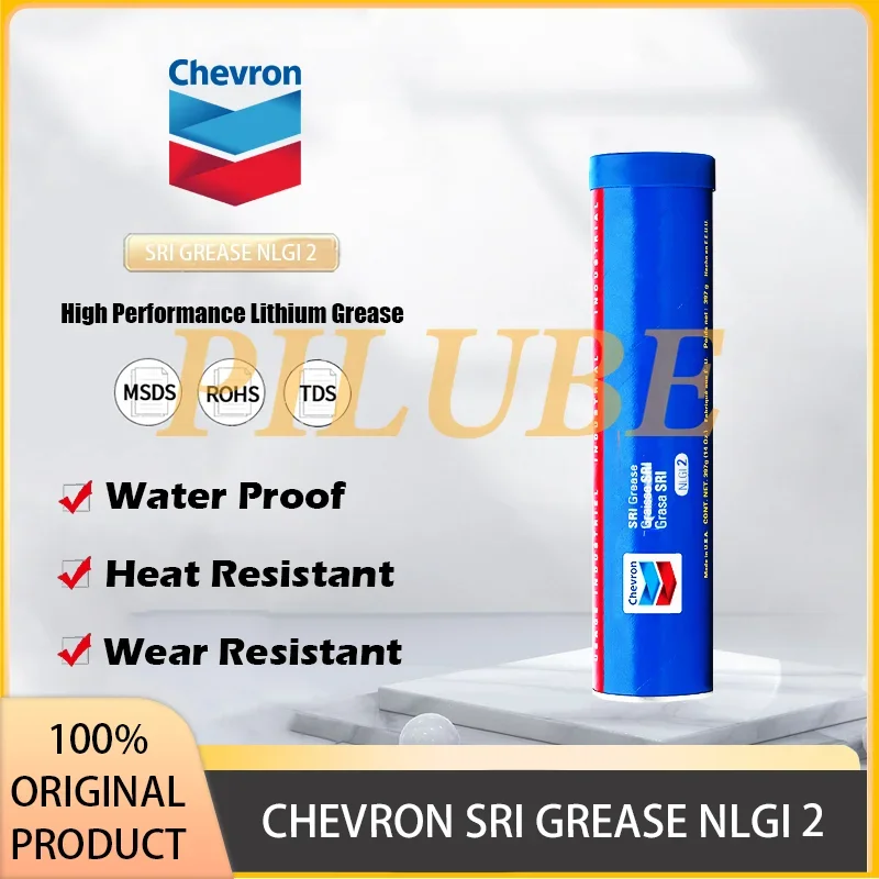 

Chevron SRI Grease NLGI 2 Lubricant for Extreme Pressure Excellent Water Resistance and Oxidation Stability Original Product