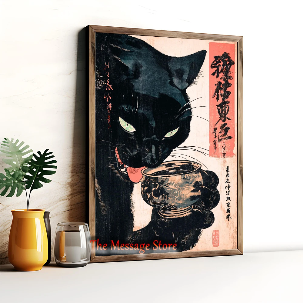 Arte Japonés con Gatos Diverti - Japanese Lifestyle In Japanese reseña y precio