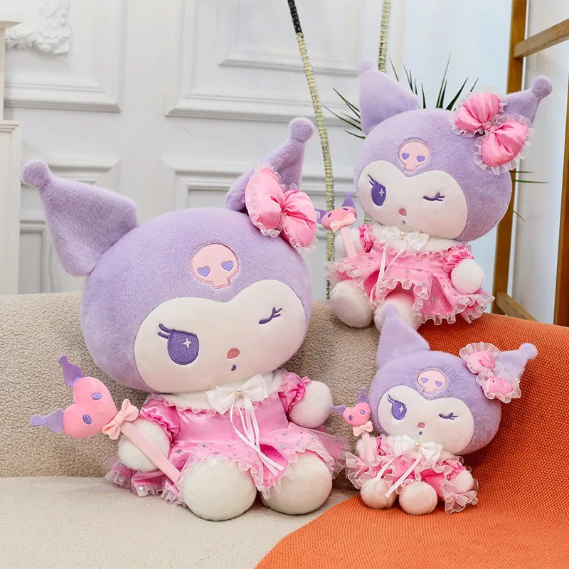

Sanrio's новый мультфильм милый леденец Лолита Куроми плюшевая игрушка кавайная тканевая кукла спальная подушка украшение подарок на день рождения и Рождество