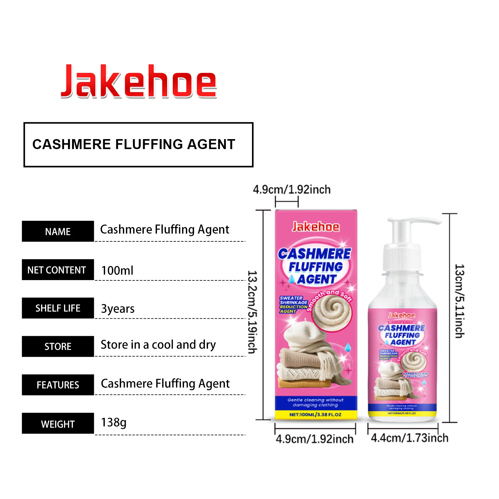 الملابس انكماش الحد وكيل الانتعاش سترة رقيق لا تشوه الرعاية الناعمة يتقلص لا ضرر وكيل العناية بالملابس