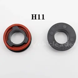 2Pcs H11 Car LED Headlight Bulb Adapter Holder Base Sockets Headlamp Retainers