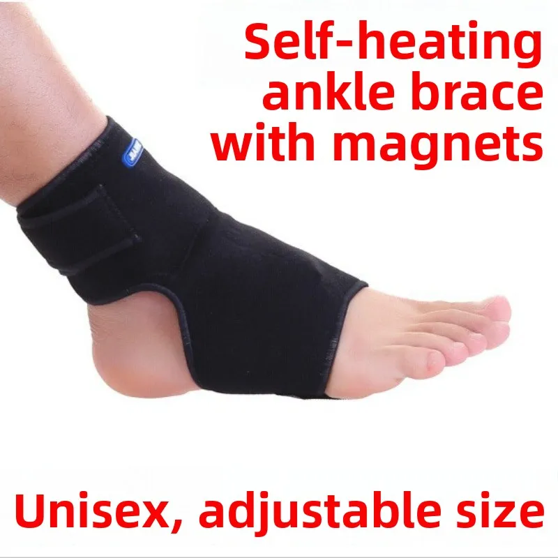 

Self-heating Magnetic Ankle Support, Warm Compression Brace, Stabilizer for Sprain Relief, Sports Foot Care for Men Women