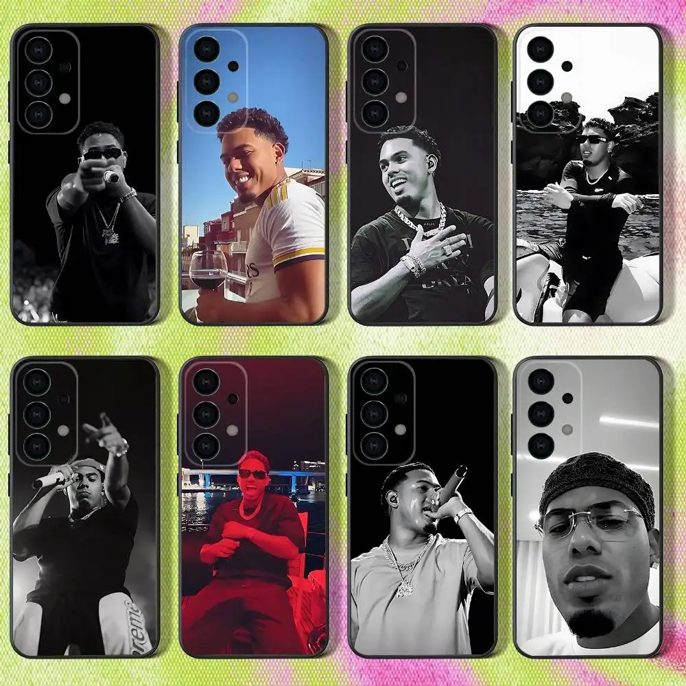 

M-Myke Towers Ganga Phone Case For Samsung S25,S24,S21,S22,S23,S30,Ultra,S20,Plus,Fe,Lite,Note,10,9,5G Black Cover