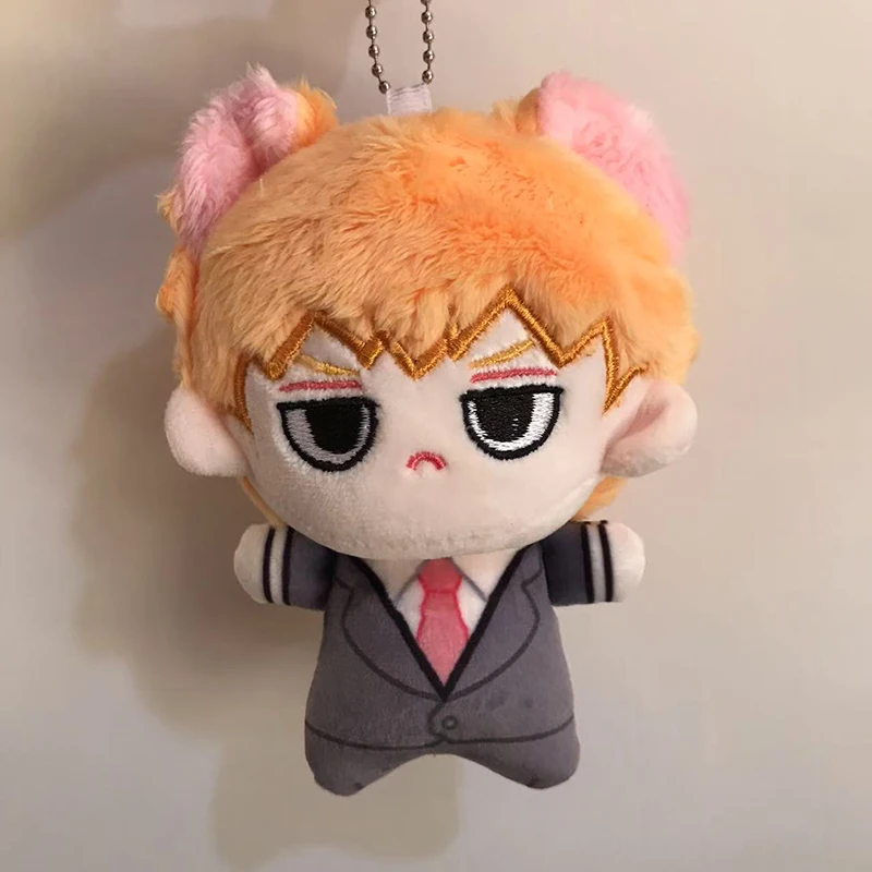 10 CM Mini Kageyama Mob Shigeo Pluche Pop Sleutelhanger Kleine Kuiltje Tas Hanger Mob Psycho 100 Anime Perifere Knuffel Gift