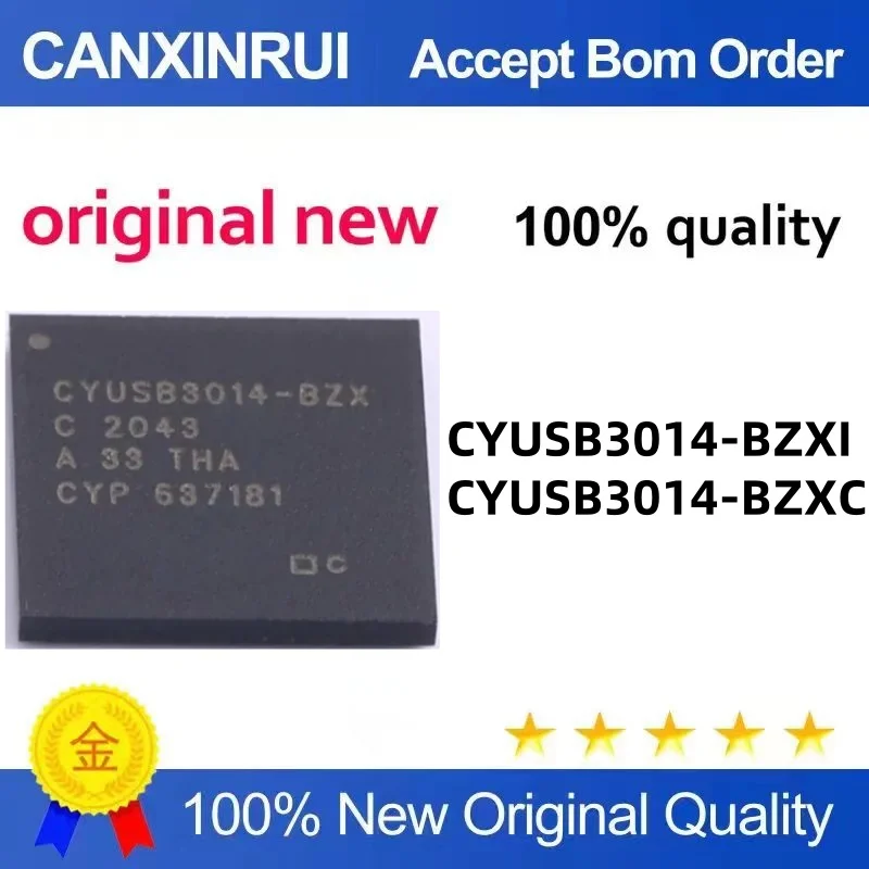 

CYUSB3014 CYUSB3014-BZXI CYUSB3014-BZXC USB3.0 ultra-high-speed interface IC